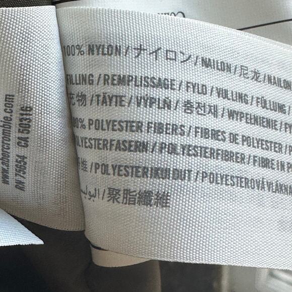 Abercrombie & Fitch Baseball Bomber Camo Jacket Rare - Picture 8 of 8